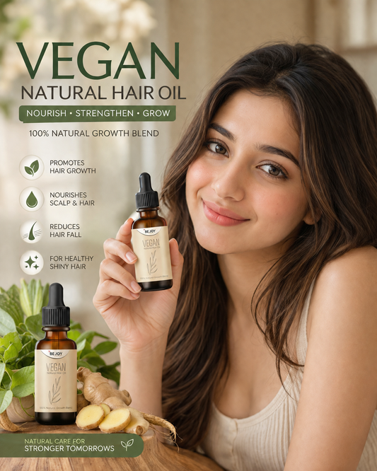 Vegan Natural Hair Growth Oil