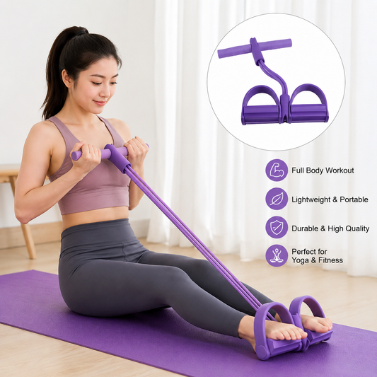 Premium Yoga Pedal Puller Resistance Band - Fitness Equipment